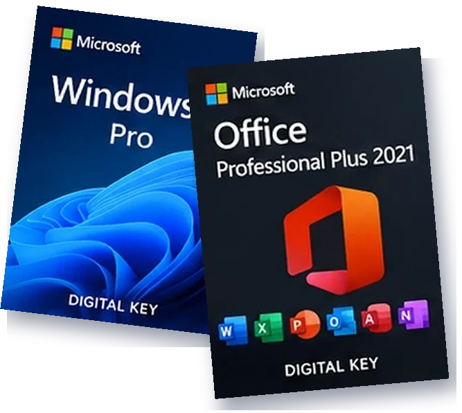 Boîte Windows 11 Pro + Office 2021 Pro Plus