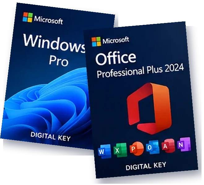 Boîte Windows 11 Pro + Office 2024 Pro Plus